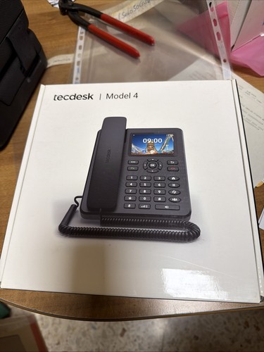 Telefono voip tecdesk model - telefono, 4