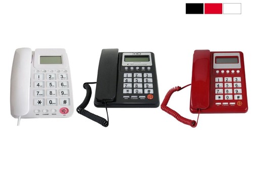 Telefono fisso con - , tasti