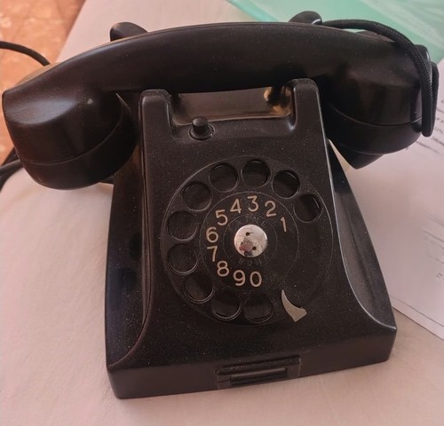 Telefono vintage bachelite - vintage, in