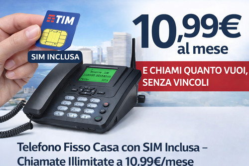 Telefono fisso casa - fisso, sim