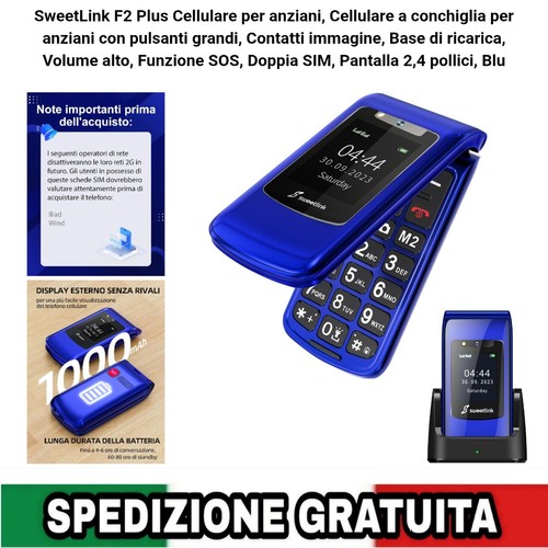 Telefono cellulare per anziani - telefono,