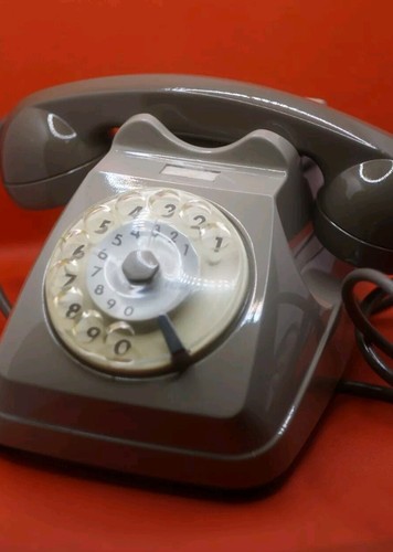 Telefono rotella grigio - a,